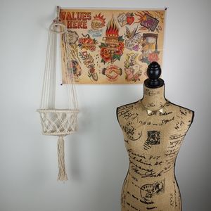 Boho Hanging Plant Holder